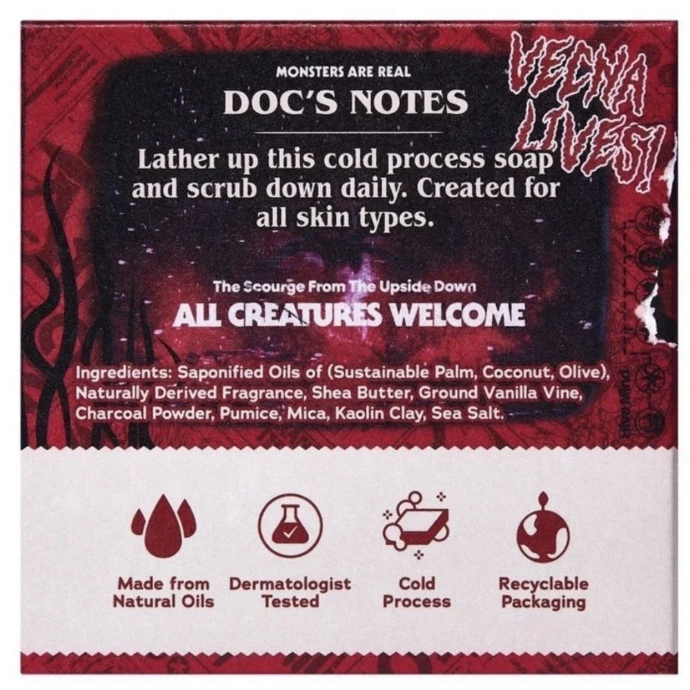 Dr. Squatch‎ X STRANGER THINGS Limited Edition Bar Soap FULL SET OF 4 - Season 5